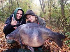 Carp Girl Fishing